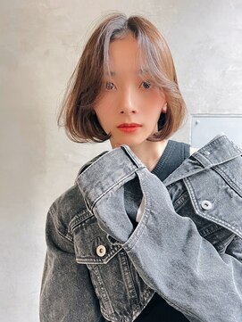 エイミー(Aimee) Aimee 町田　内巻きボブ×ナチュラルブラウン