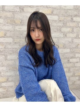 オーロ 西宮店(ORO) 透け感のある巻き髪スタイル