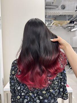 アライブ ハラジュク(ALIVE harajuku) 【ALIVE yu-ki 自然な繋がりのグラデーションカラー】