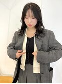 グレージュカラー/ブラウンベージュカラー/透明感カラー