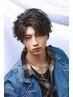 【8月限定】カット+フェザーパーマ￥20100→￥14000［天神/大名】