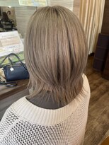 ヘアメイク アージュ 新宮店(HAIR MAKE age)&nbsp;ミルクティー×ウルフ