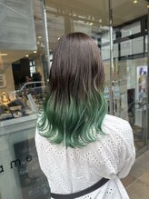 フレイムス ヘアアンドリラックス 大宮東口店(Frames) 推しカラー/グリーン