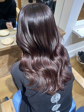 アヴァンス 天王寺店(AVANCE.) 艶感カラー×ダークピンク