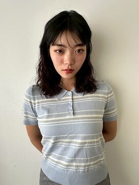 アンヘアー 元町三宮(UNHAIR) ミディアムスタイル