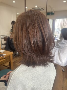 ラボヌール ヘアーウル 春日部西口店(La Bonheur hair heureux) ボブレイヤースタイル