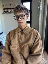 シーソー(SEE SAW)&nbsp;メンズショート×こっくりベージュ