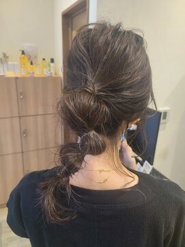 ヘアーズ ロッソ(hair's ROSSO) 玉ねぎヘアアレンジ    [30代40代50代]