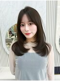 結べるレイヤーカット　上品な大人レイヤー