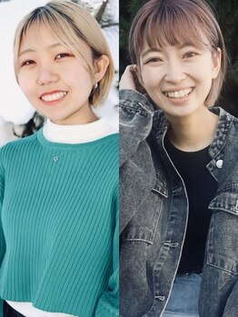 ビークール 新札幌店(Be COOL)の写真/【松谷美佳/大平彩乃指名クーポンご用意◎】Be-COOLで注目のstylistがあなたの魅力を最大限引き出します!