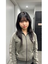 ヘアー アイス 御器所本店(HAIR ICI)&nbsp;ブリーチなしラベンダーカラー冬カラー春カラー