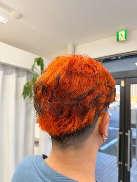 アミリー ひたち野うしく店(Amily) ハイライトバレイヤージュダブルカラーケアブリーチ20代30代