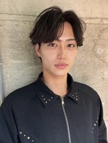 サイン メンズ 表参道(SIGN men's) フェザーパーマダウンパーマニュアンスパーマセンターパート