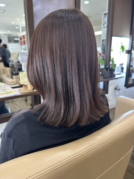 ジッピー ヘアーコレクション METEO（メテオ）髪質改善カラートリートメント　暖色ベージュ