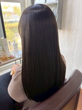 コルテ 倉敷西坂店(CoRte.) 極艶ストレート/上品ストレートヘア/艶髪ロング/エイジングケア