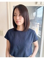零秒女髪 千里丘店&nbsp;上品な大人女性のまとまり艶ロングミディアム髪質改善艶感