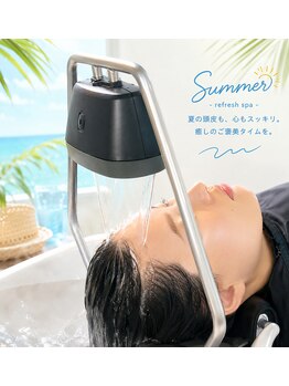 髪結 来羅の写真/新感覚!頭浸浴スパ◎極上の気持ち良さをご体感*血行促進効果で頭皮から健康な髪に◇至福のスパタイムを♪