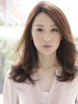 スタジオテオ(studio Teo) 大人上品ワンカールロング×小顔ひし形シルエット