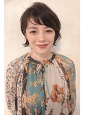 遊びを効かせた大人ショート