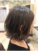 切りっぱなしボブ