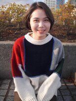 テラバイアフロートシーグラスコテージ (terra by afloat SEAGLASS COTTAGE) ナチュラルショートボブ テラバイアフロート松子 二子玉川