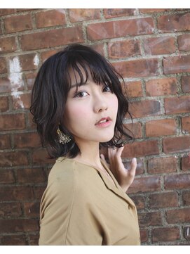 インス(ensue) ensue京都◇30代40代人気◎大人レイヤーボブ小顔◇中島