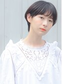 耳かけハンサムショート×ショコラアッシュ