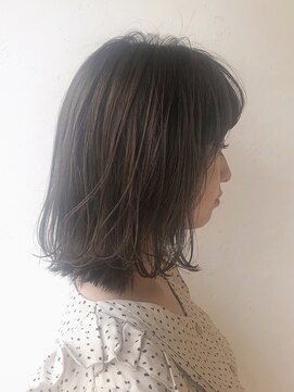 リアン(Lien) ソフトブリーチ×柔らかグレージュ／熊田佳奈子