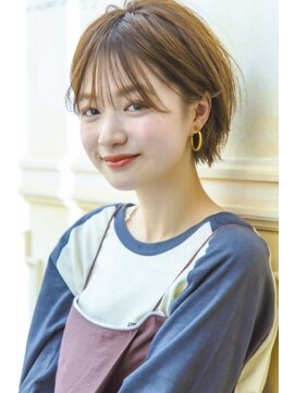 ミンクス ギンザ セントラル(MINX ginza central) くしゃっと動くエアリーショート