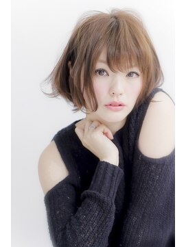 ヘアリゾート エーアイ 浅草橋店(hair resort Ai) 個性派ショートボブ