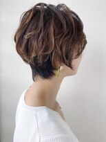 ヘアーアンドスパ フェリーチェ ミチ 野田屋町店(HAIR&SPA felice MICHI) 立体感丸みショート
