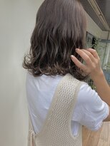 ヘアデザインハレ(hair design HARE)&nbsp;柔らかアッシュグレー