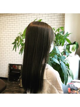 ラジ(lagi) ロング＋オリーブグリーン