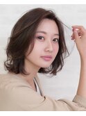 かきあげ前髪ボブディ/自由が丘