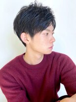 モリオフロムロンドン 原宿本店(morio from London) 【morio原宿】ナチュラルツーブロック　ハンターパートショート