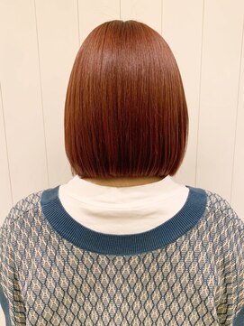 アイティーバイアルバム 下北沢店(IT by ALBUM) オレンジブラウン_ショコラベージュボブルフ_ba341612