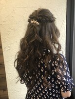 ミックスカール(Mixcurl) パーティーアップ・ハーフアップ結婚式