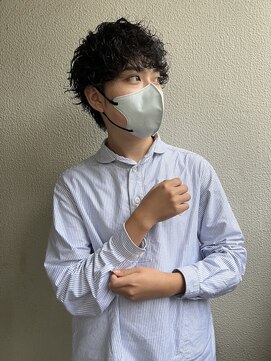 マール 矢場町(MARL) ツイストスパイラルパーマナチュラルマッシュ