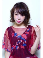 クシュ 所沢西口プロぺ通り(kusyu... )&nbsp;ペールベージュセクションカラーグラデーションカラー外ハネボブ