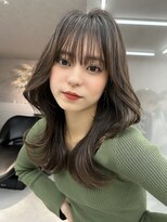 ロンド マーレ 天神大名店(Lond mare)&nbsp;韓国くびれヘア/フェミニンロング/韓国ヘア/チェリーブラウン