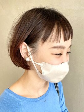 エルロンバイマフェ(AILERON by mahae) 【まるッとまとまるボブ】オン眉がかわいい!!