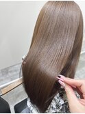 触りたくなる美髪/髪質改善ストレートココアベージュ