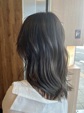 アヴァンス 天王寺店(AVANCE.) グレージュ×ハイライト