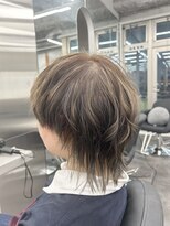 エイト 立川店(EIGHT)&nbsp;☆マッシュウルフ×ハイライトグレージュ☆