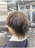 ☆マッシュウルフ×ハイライトグレージュ☆