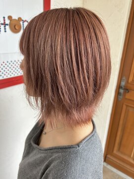 パディントン(Paddington) ミニウルフ＆ベビーピンクで絶対可愛い☆伸ばしかけの過ごし方☆