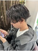 メンズ波巻きパーマ【Hair Resort Noble オオヤ】