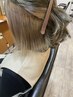 カット＋インナーカラー【ブリーチ】＋オンカラー＋トリートメント￥16000