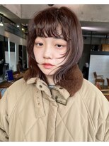 エムクランメイクス 原宿 表参道(m.clan MAKE'S)&nbsp;前髪パーマレイヤーパーマバングカット