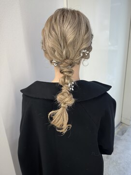 ウィークエンド(WeekenD) ニュアンス編みおろし